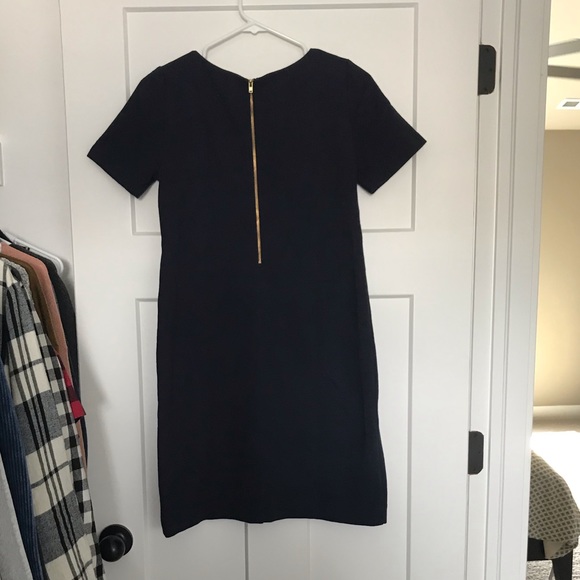 J Crew Stripe Knit Shift Dress - Sz 2 
Cotton with a hint of stretch. - Picture 6 of 6